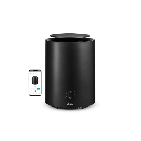 Duux Threesixty 2 Smart Fan + Heater | Fan and heater | 1800 W | Suitable for rooms up to 30 m² | Matt Black