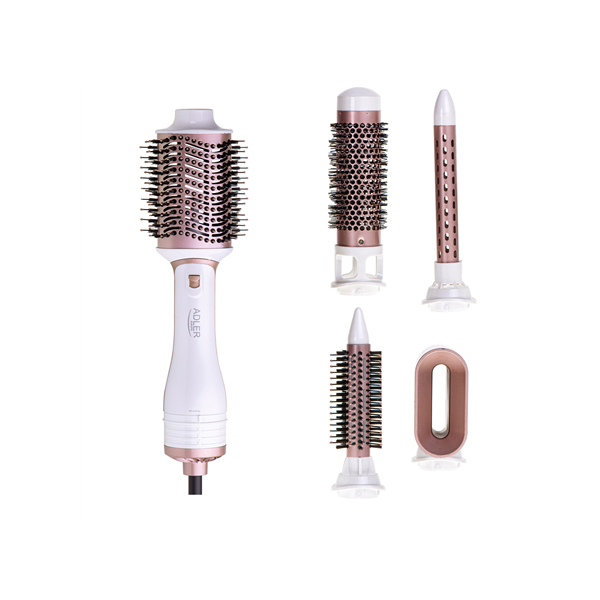 Adler | Hair Styler 5 in 1 | AD 2027 | 1200 W | Pearl White/Rose Gold