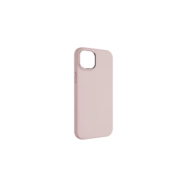 Fixed | MagFlow | Back cover | Apple | iPhone 15 Pro | Liquid silicon | Pink