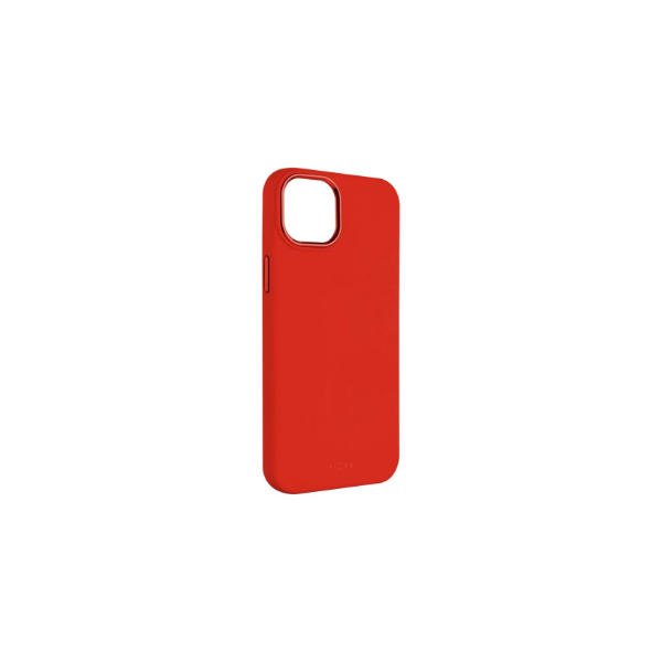 Fixed | MagFlow | Back cover | Apple | iPhone 15 Plus | Liquid silicon | Red