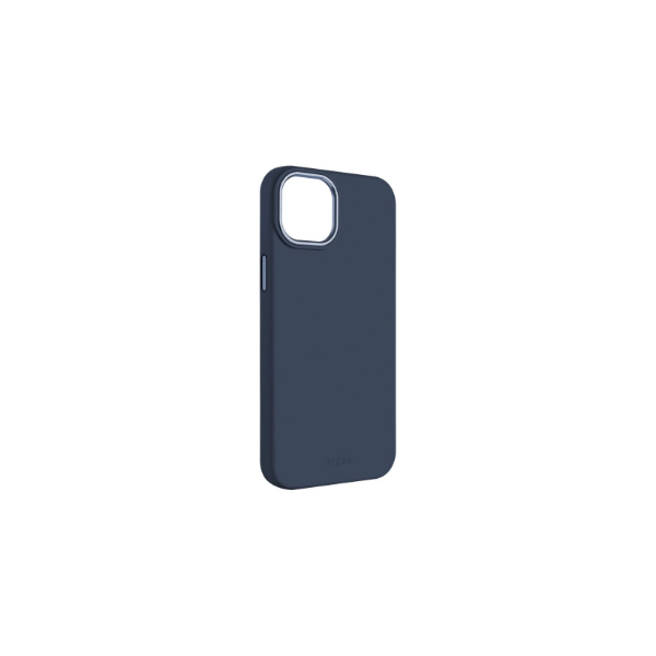 Fixed | MagFlow | Back cover | Apple | iPhone 15 | Liquid silicon | Blue
