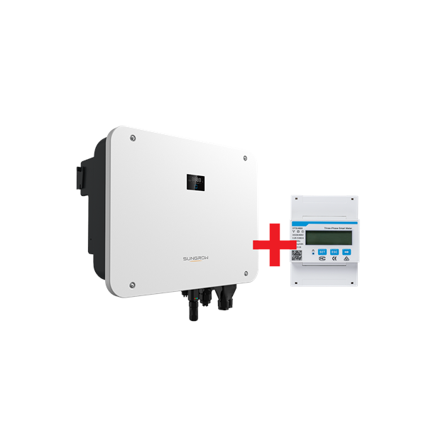 SUNGROW | Inverter Hybrid SH15T-V11_S 15kW 3MPPT + DTSU666-20 Smart Meter with 3x100A CT clamps | ASH00144