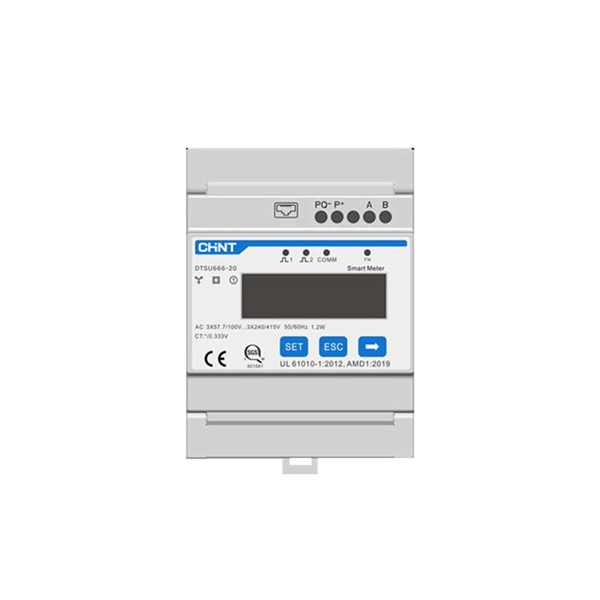 SUNGROW | SEM DTSU666-20 250A Three Phase Smart Meter indirect measurement (needs CT‘s) | UT000138