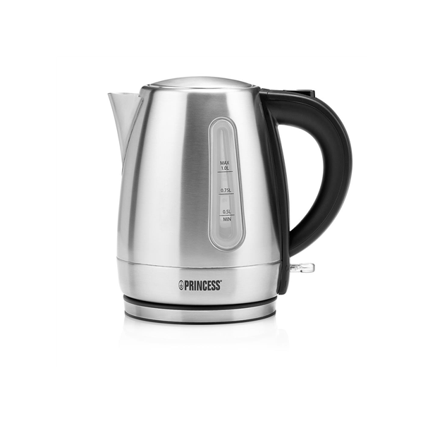 Princess Kettle | 236023 | Electric | 2200 W | 1 L | Stainless Steel | 360° rotational base | Silver
