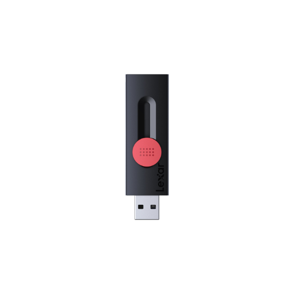 Lexar | Flash Drive | JumpDrive D300 | 128 GB | USB 3.2 Gen 1 | Black/Red