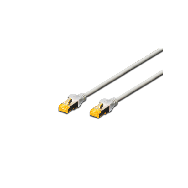 CAT 6A S/FTP | Patch cord | Length 10 m | Grey
