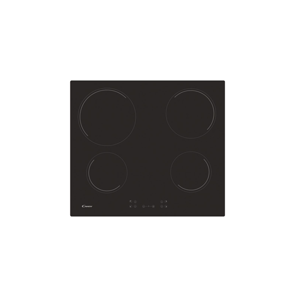 Candy | Hob | CH64CCB/4U2 | Vitroceramic | Number of burners/cooking zones 4 | Touch | Black
