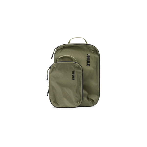 Thule | Compression Cube Set | Packing Cube | Soft Green