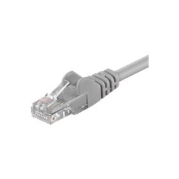 Patch Cable | 68449 CAT 6 U/UTP | PVC AWG 24/7 | Cable length: 15 m | Grey