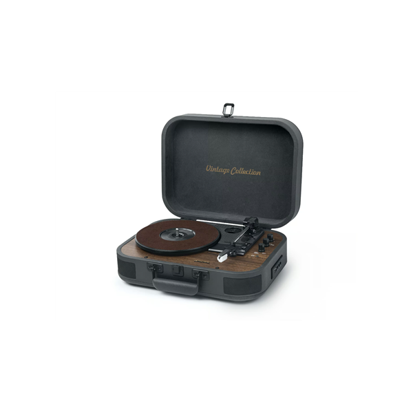 Muse Turntable Stereo System with Bluetooth Out | MT-207 DGB | 2x5 W | Bluetooth | Black/Brown