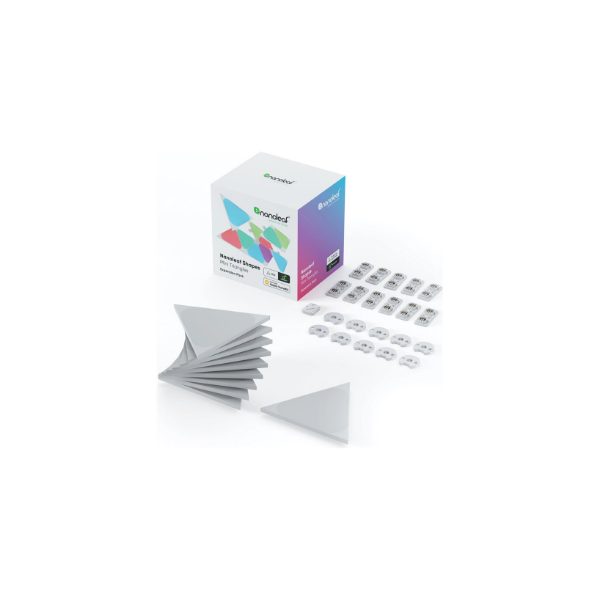 Nanoleaf Shapes Black Mini Triangles Expansion Pack (10 panels)