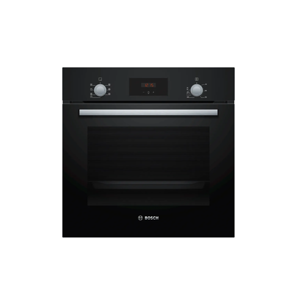 Bosch | Oven | HBF133BA0 | 66 L | Electric | EcoClean | Knobs | Height 59.5 cm | Width 59.4 cm | Black