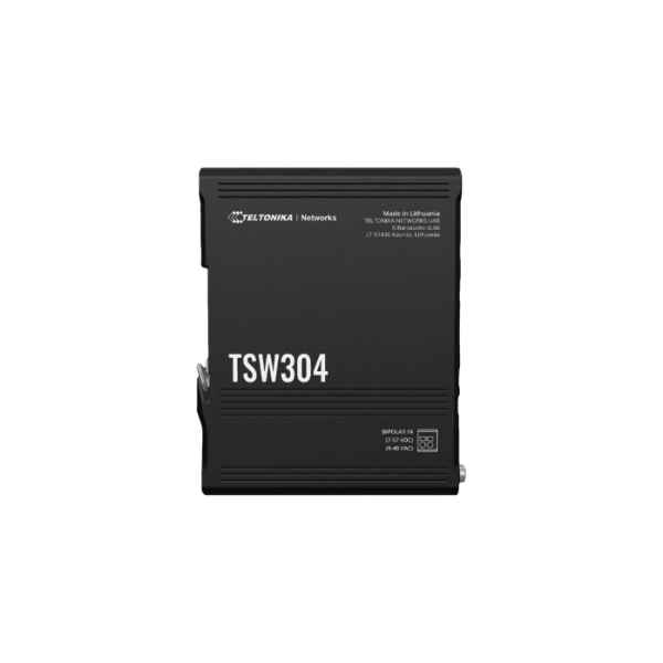 Teltonika DIN Rail Switch | TSW304 | Unmanaged | Wall-mountable