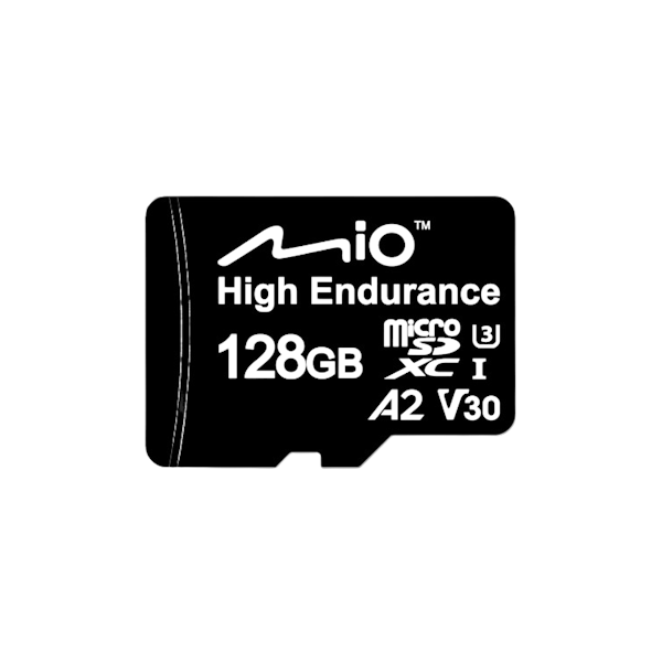 Mio High-Endurance | 128 GB | MicroSD | Flash memory class UHS-I