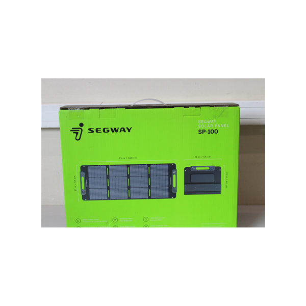 SALE OUT. | Segway | 100 W | Solar Panel 100 | Type-C, USB-A DEMO