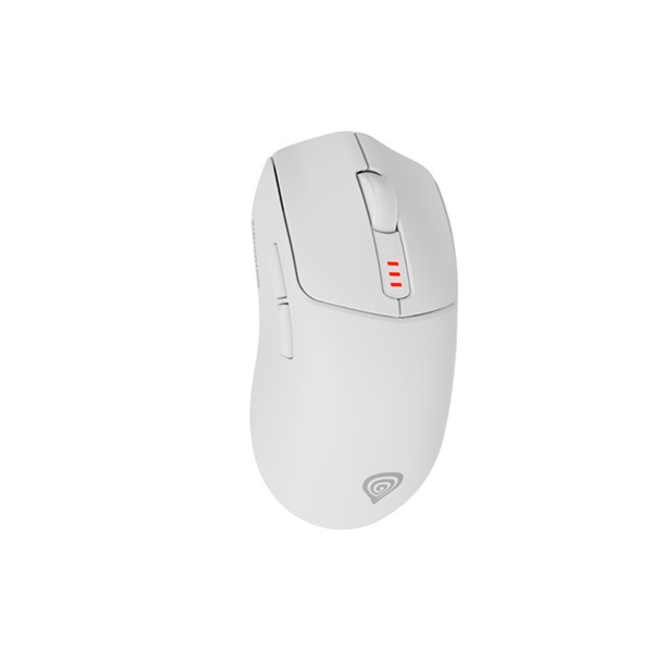 Genesis Zircon 500 | Wireless/Wired | Gaming Mouse | 2.4 GHz, Bluetooth, USB | White