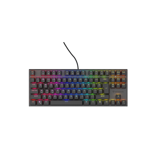 Genesis THOR 303 | Mechanical Gaming Keyboard | Wired | US | Black | USB Type-A | Outemu Peach Silent