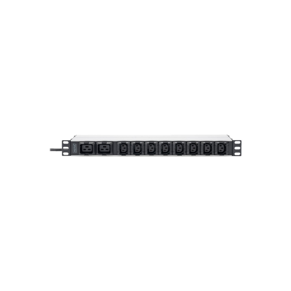 Digitus Socket Strip with Aluminum Profile, 10-way, IEC C20 plug | DN-95427 | Sockets quantity 7