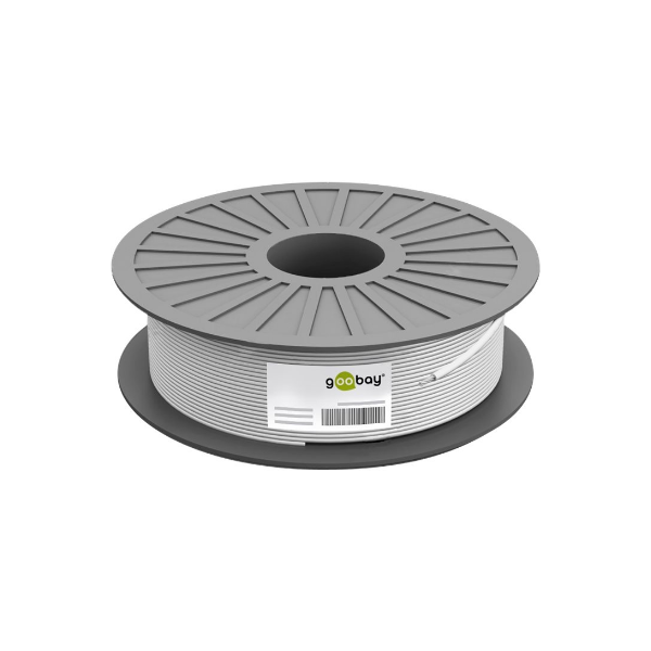 Goobay Network cable | CAT 6 U/UTP | AWG 23/1 | Cable length: 100 m | Black