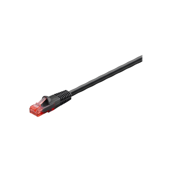 Goobay Outdoor Patch Cable | CAT 6/6A U/UTP | AWG 24/1 | Cable length: 15 m | Black