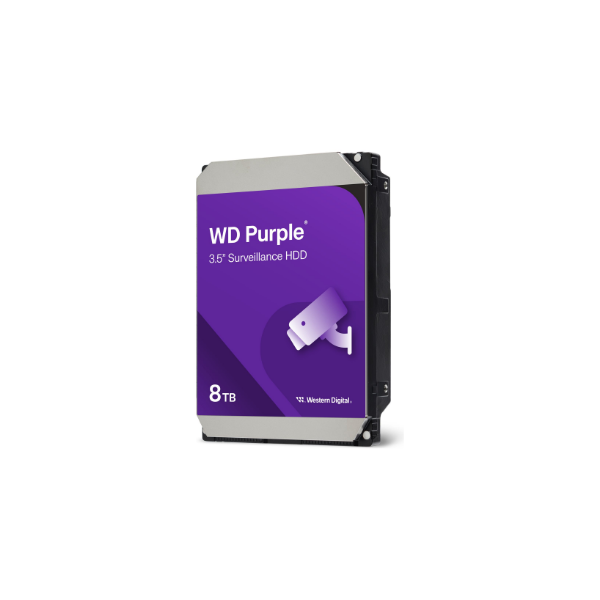 Western Digital Surveillance Hard Drive | Purple Surveillance WD85PURZ | 5640 RPM | 8000 GB