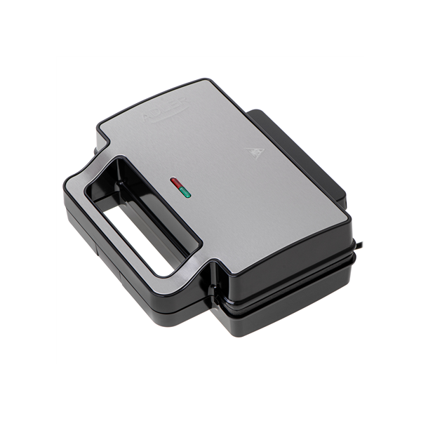 Adler Sandwich maker 2 in 1 | AD 3073 | 1000 W | Number of plates 2 | Stainless Steel/Black