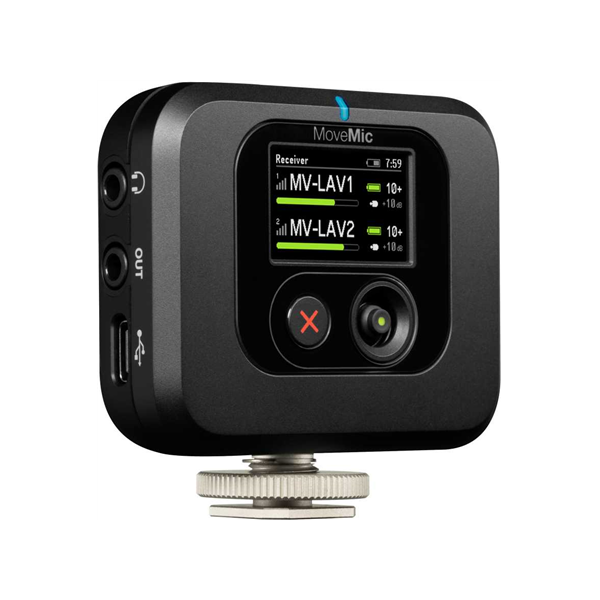 Shure Wireless Receiver For MoveMic | MV-R-Z6