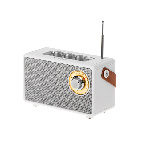 Camry Speaker with radio | CR 1902 W | 5 W | Bluetooth | White | Wireless connection