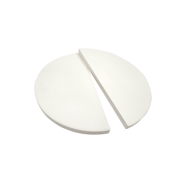 TunaBone Half moon pizza stone 180mm for Kamado 22inch