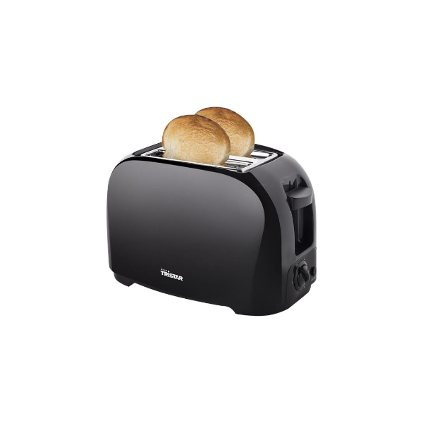 Tristar Toaster | BR-1025 | Number of slots 2 | Housing material Plastic | Black