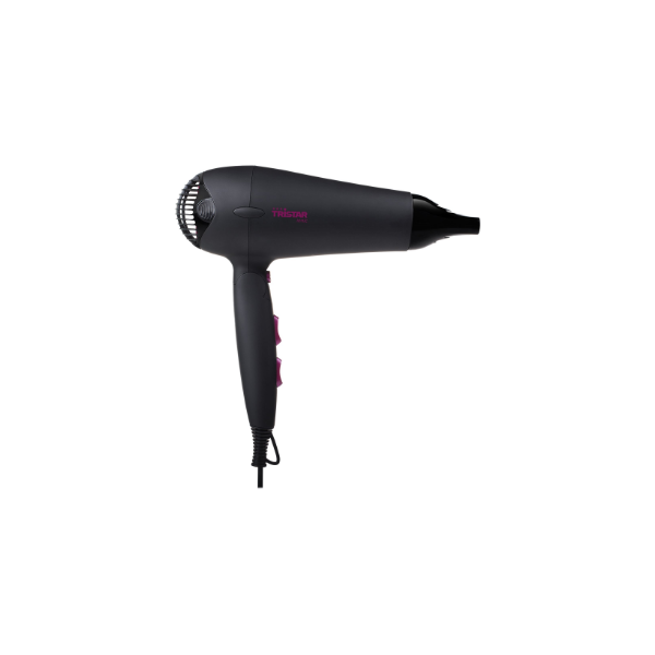Tristar Hair dryer | HD-2358 | 2000 W | Number of temperature settings 3 | Ionic function | Black