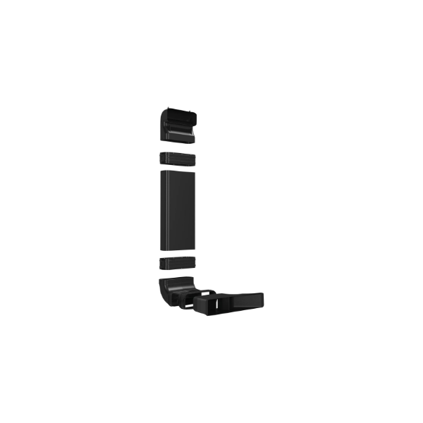Bosch | Recirculation kit S and L-bow (60cm) | HEZ9VDKR1 | Black