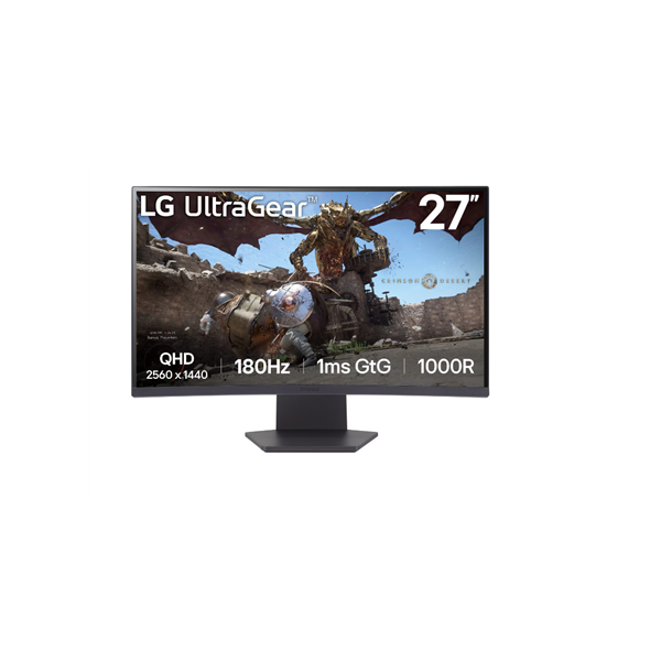 LG 27GS60QC-B | 27 " | VA | QHD | 16:9 | 180 Hz | 1 ms | 2560 x 1440 pixels | 300 cd/m² | HDMI ports quantity 2
