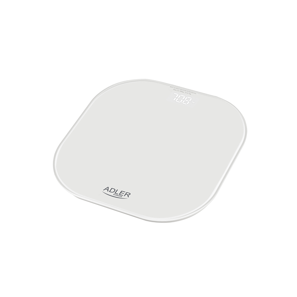 Adler Bathroom Scale | AD 8188 | Maximum weight (capacity) 180 kg | Accuracy 100 g | White
