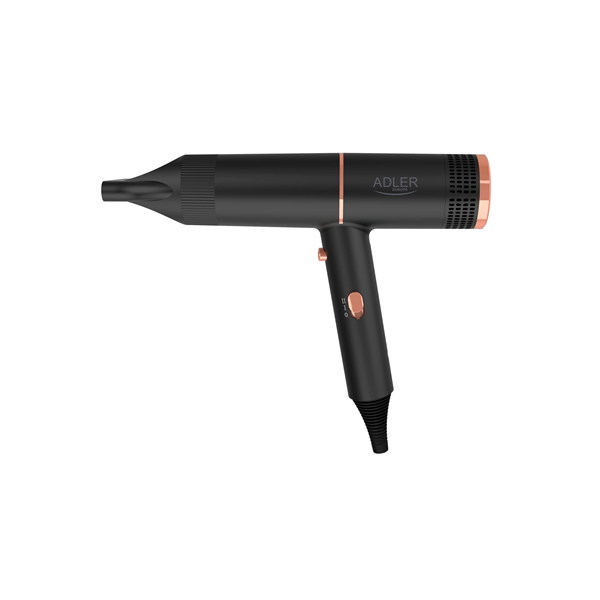 Adler Hair Dryer | AD 2278 | 1400 W | Number of temperature settings 2 | Ionic function | Black