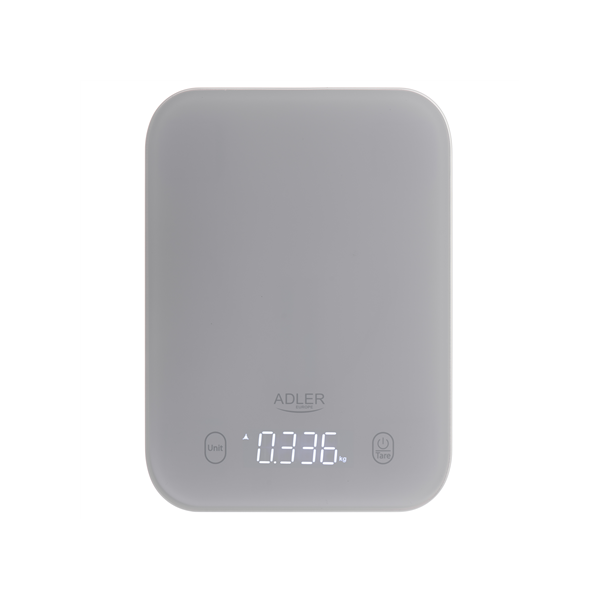 Adler Kitchen Scale | AD 3181g | Graduation 1 g | Display type LED | Grey