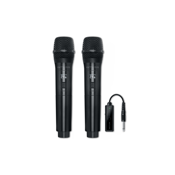 Muse | Pack 2 Wireless Microphones | MC-50 WI | Black