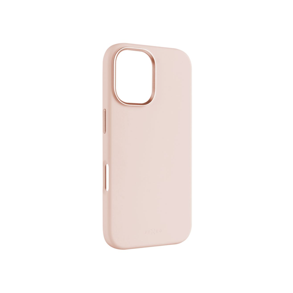 Fixed MagFlow | Back cover | Apple | iPhone 16 | Liquid silicon | Pink