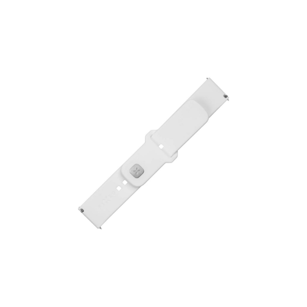 Fixed | Sporty Strap Set with Quick Release 22mm for smartwatch | 160-235 mm | White | Silicone