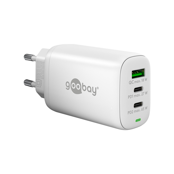 Goobay USB-C PD GaN Multiport Fast Charger (65 W) | 65408