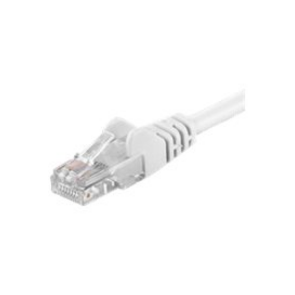 Goobay Patch Cable | 68633 CAT 6 U/UTP | PVC | Cable length: 1 m | White