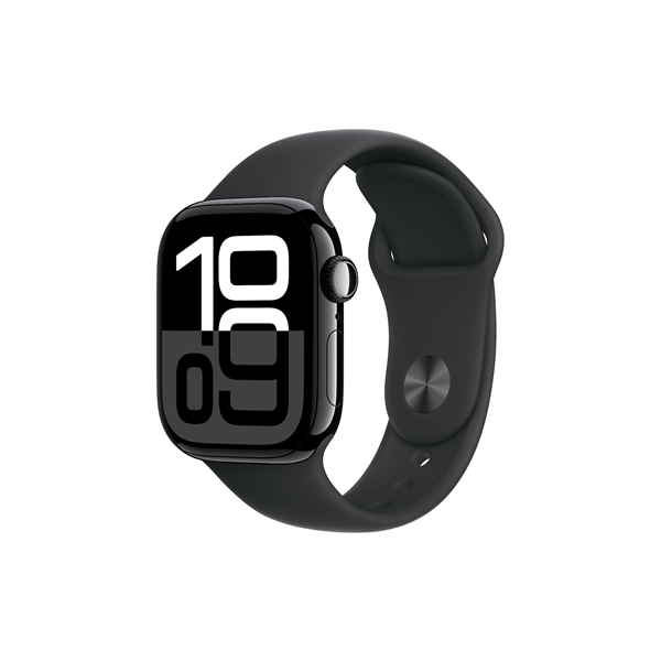 Apple Watch Series 10 | GPS (satellite) | Always-On Retina | Waterproof | Jet Black