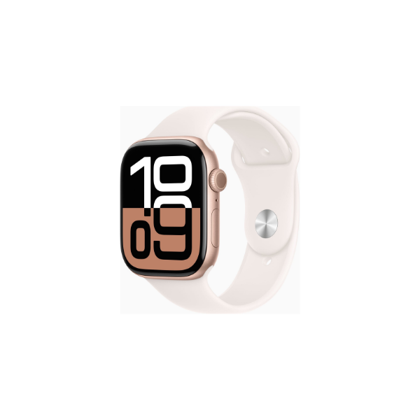 Apple Watch Series 10 | Smart watch | GPS (satellite) | Always-On Retina | Waterproof | Rose Gold