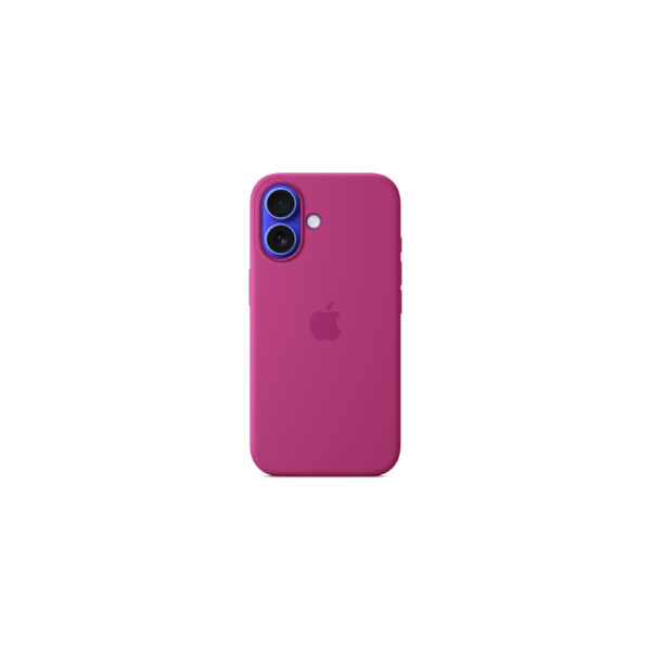 Apple Case with MagSafe | Apple | iPhone 16 | Silicone | Fuchsia