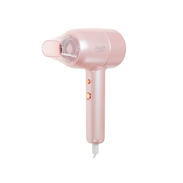 Adler Hair Dryer | AD 2279p | 1800 W | Number of temperature settings 2 | Ionic function | Pink