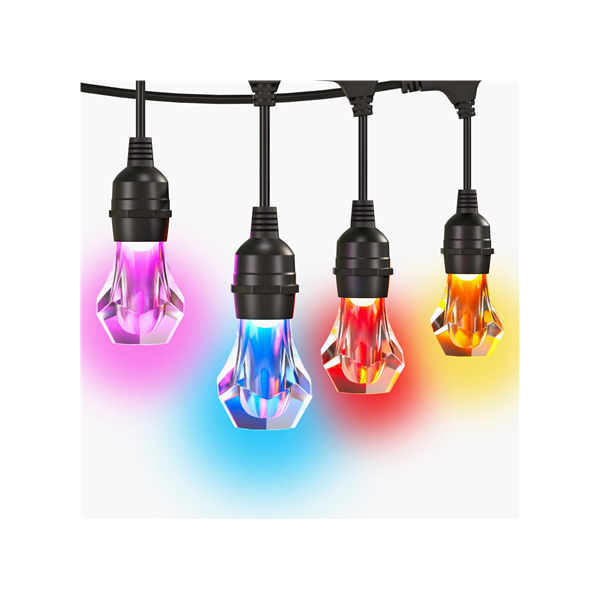 Nanoleaf Essentials Matter Smart Multicolour Outdoor String Lights Starter Kit 30m|16M+