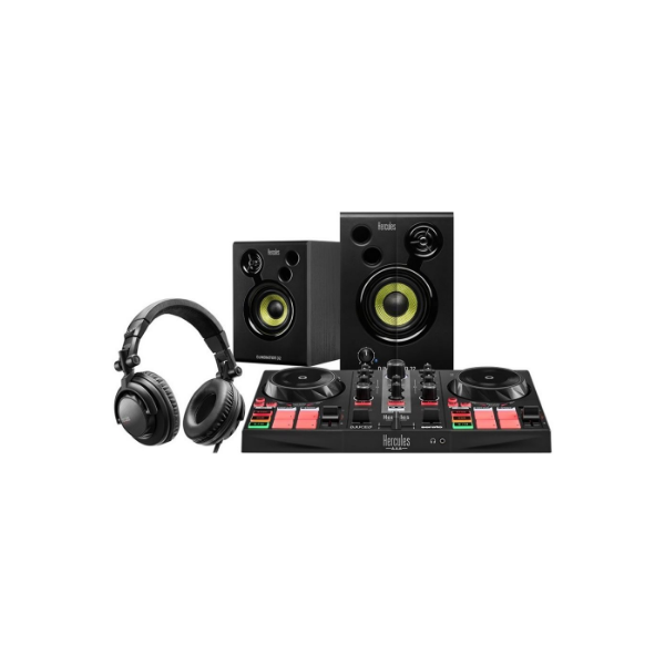 Hercules | DJ Learning Kit MK2 | Speakers | USB connectivity