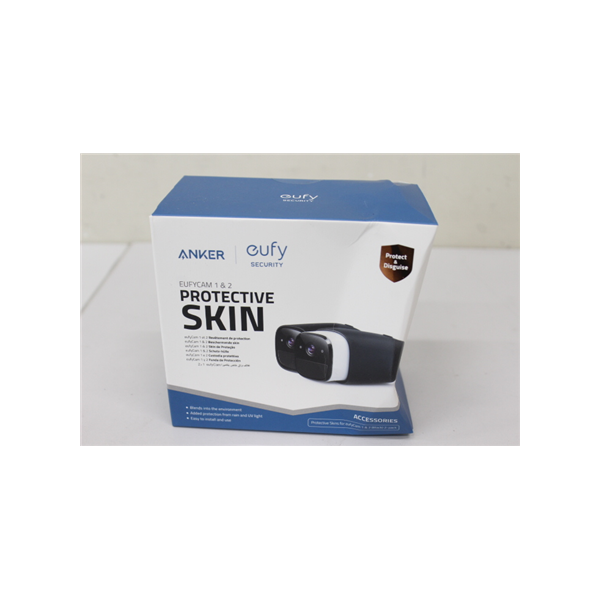SALE OUT. | Anker Eufy | 2 Set Silicone Skins In Black | 24 month(s) | DAMAGED PACKAGING