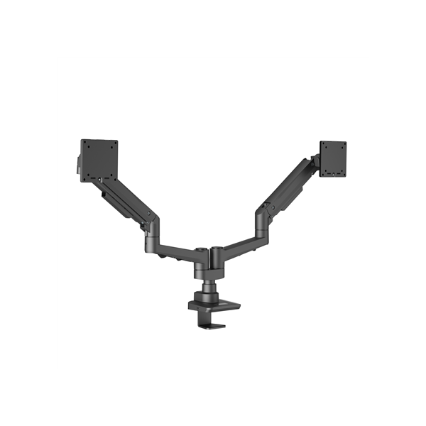 EDBAK Desk Mount | DMV02 Dual Swing Arm | Height adjustment, Tilt | 19-35 " | Maximum weight (capacity) 20 kg | Black