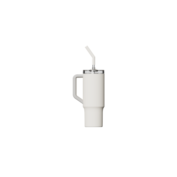 Xiaomi | Straw Mug | Capacity 1 L | Material Stainless steel | White